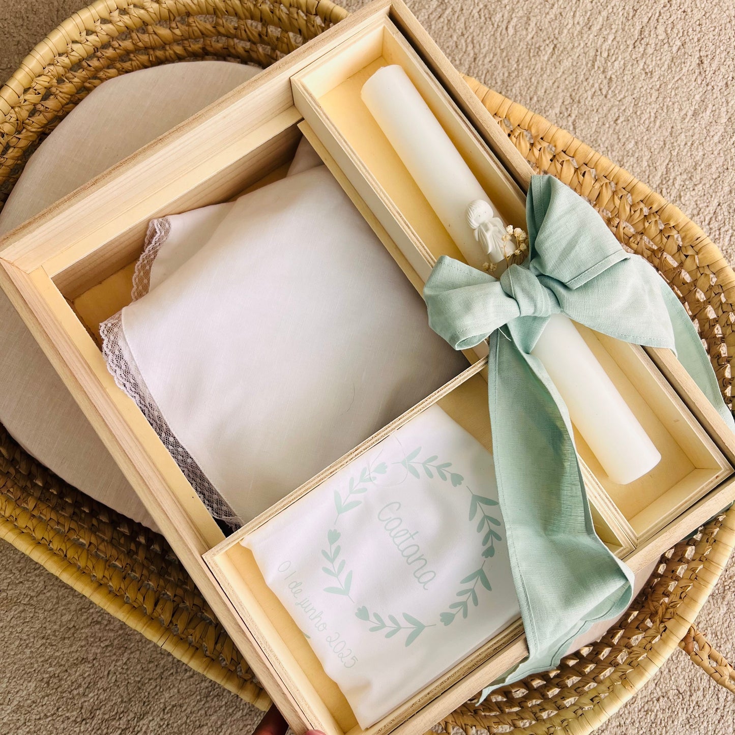 Large Personalized Baptism Box