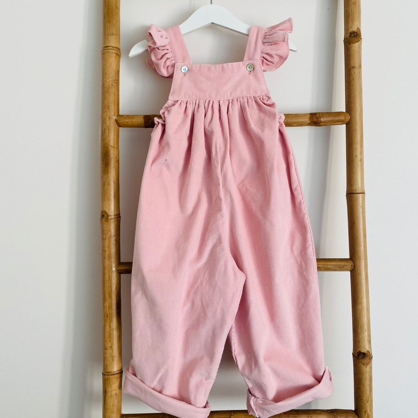Ruffled Overalls