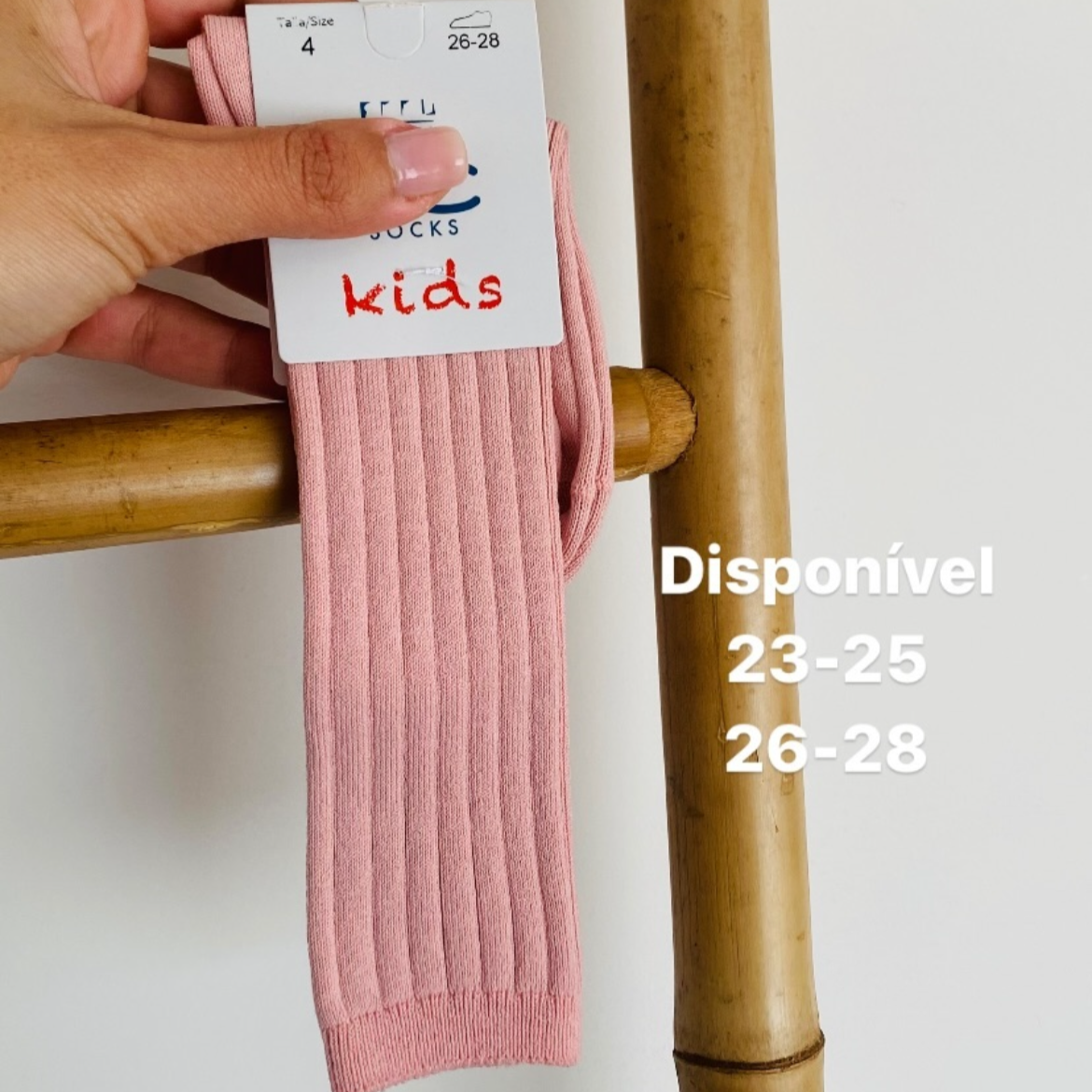 Dry Pink Striped Socks