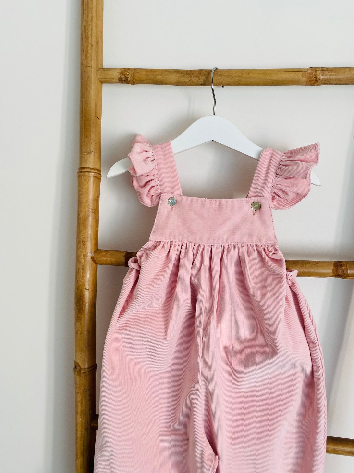 Ruffled Overalls