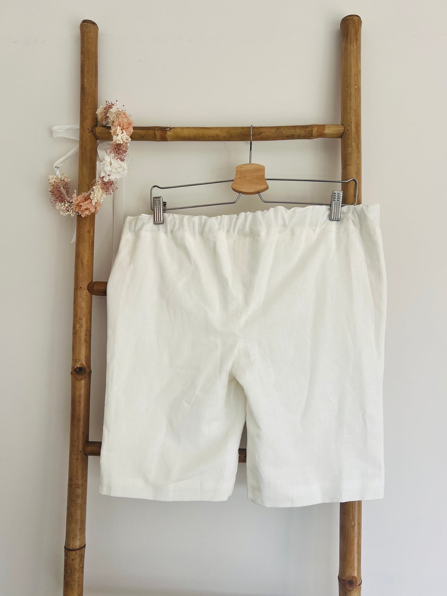Pearl White Shorts