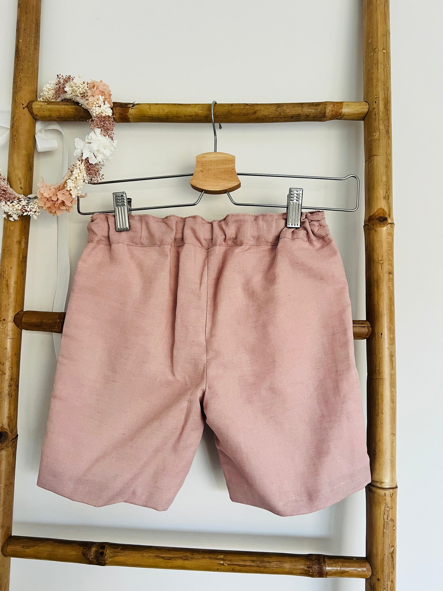 Boys' Simple Shorts - Old Pink