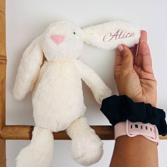 Coelho Peluche com nome personalizado