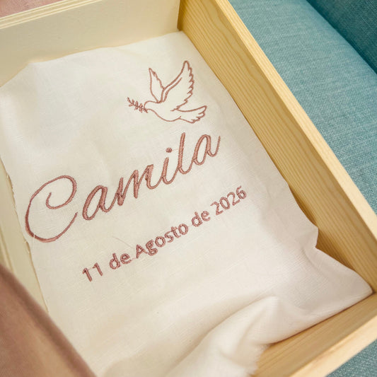 kit de batismo personalizado