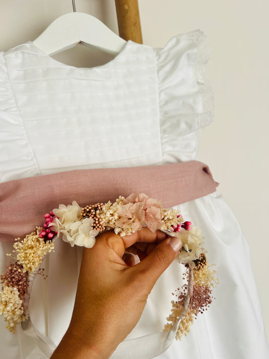 Tiara de Flores Preservadas