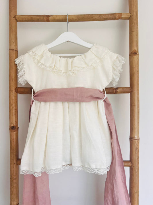 vestido em linho portugal cerimonia 1