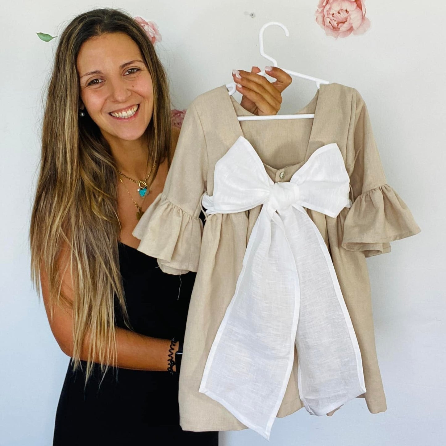 Vestido de lino Adelina