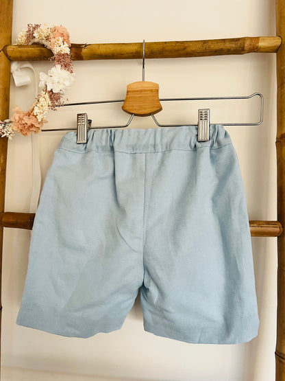 Boys' Simple Shorts - Baby Blue
