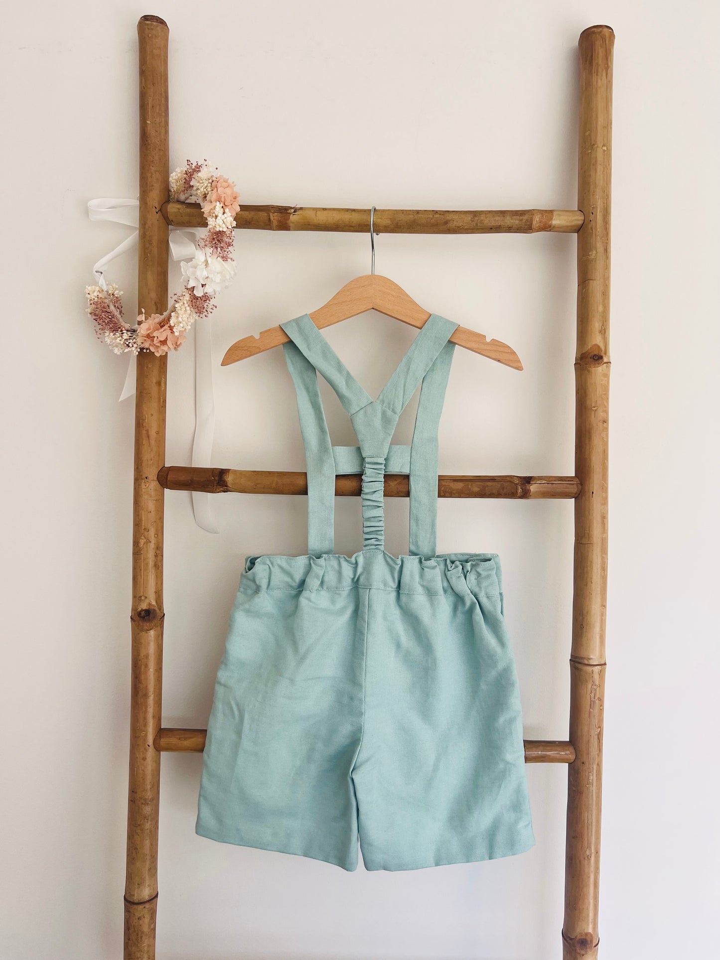 Water Green Tyrolean Shorts