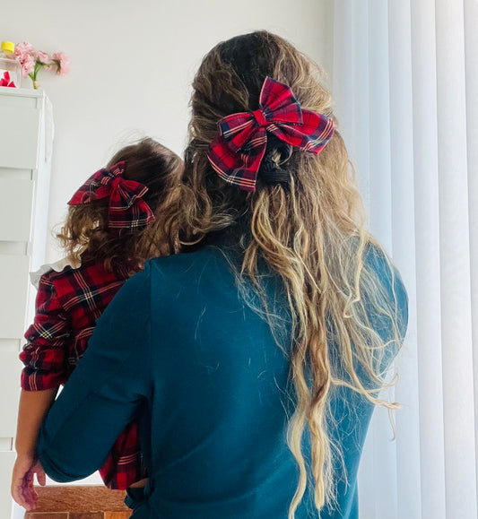 Laço de Cabelo para Mãe