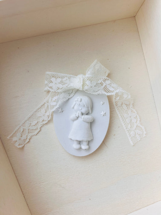 Lembrança de Gesso para Batizado