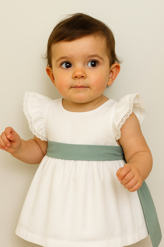 Vestido Clara com renda