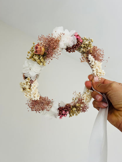 Preserved Flower Tiara