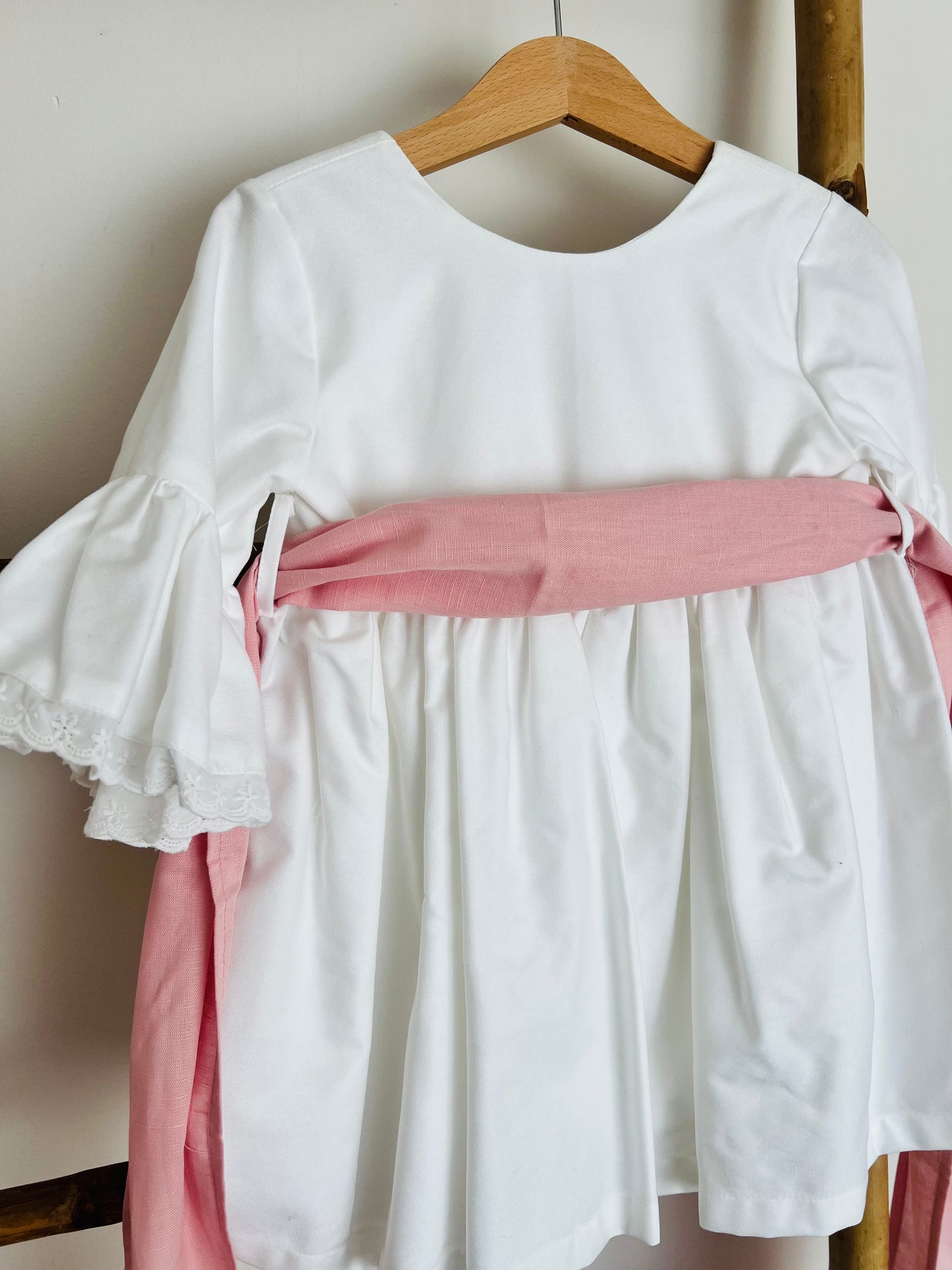 Adelina Dress with English Embroidery