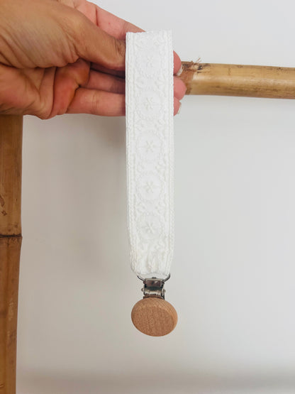 Pacifier Clip for Baptism