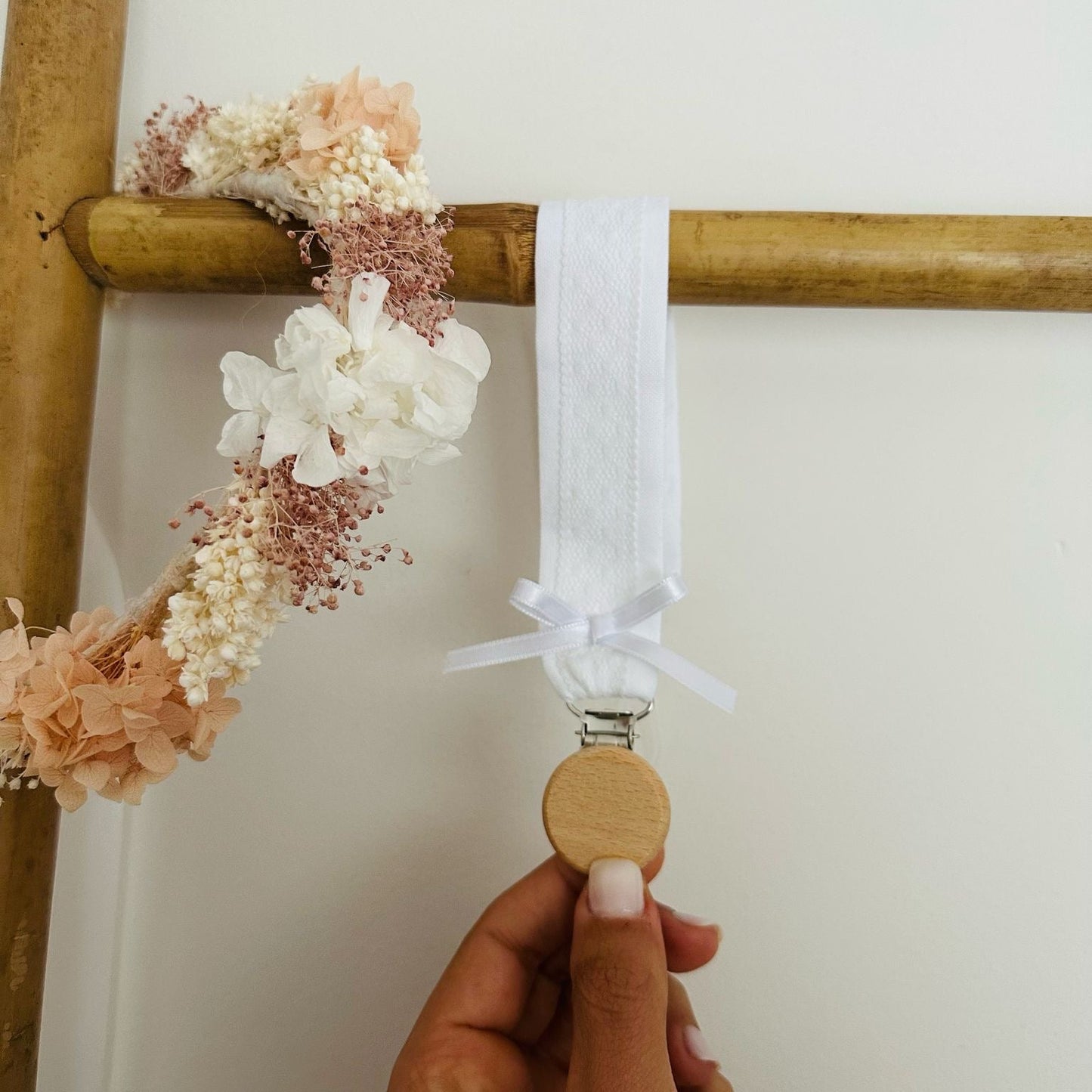 Pacifier Clip for Baptism