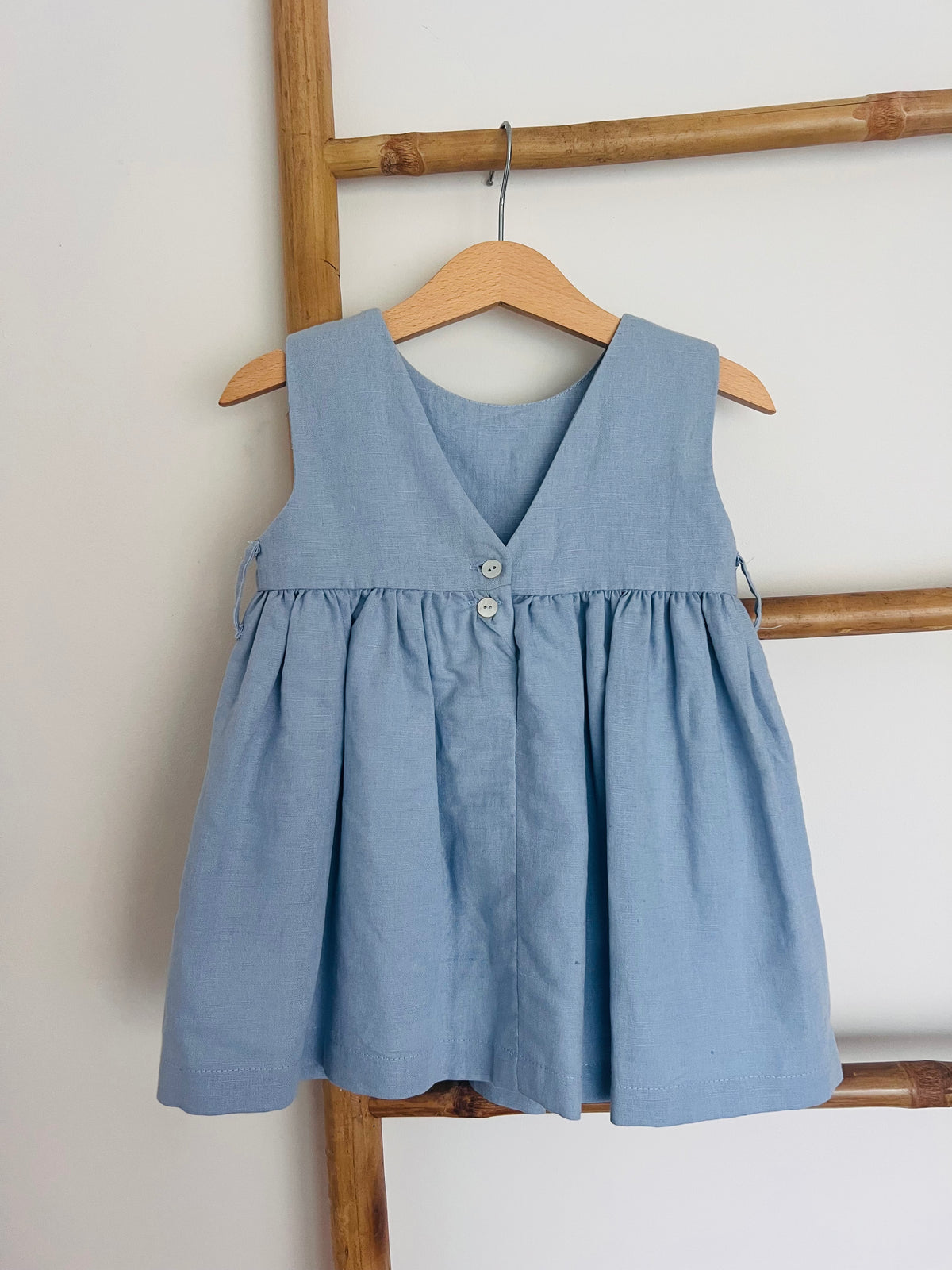 Vestido azul Azafata 18 meses