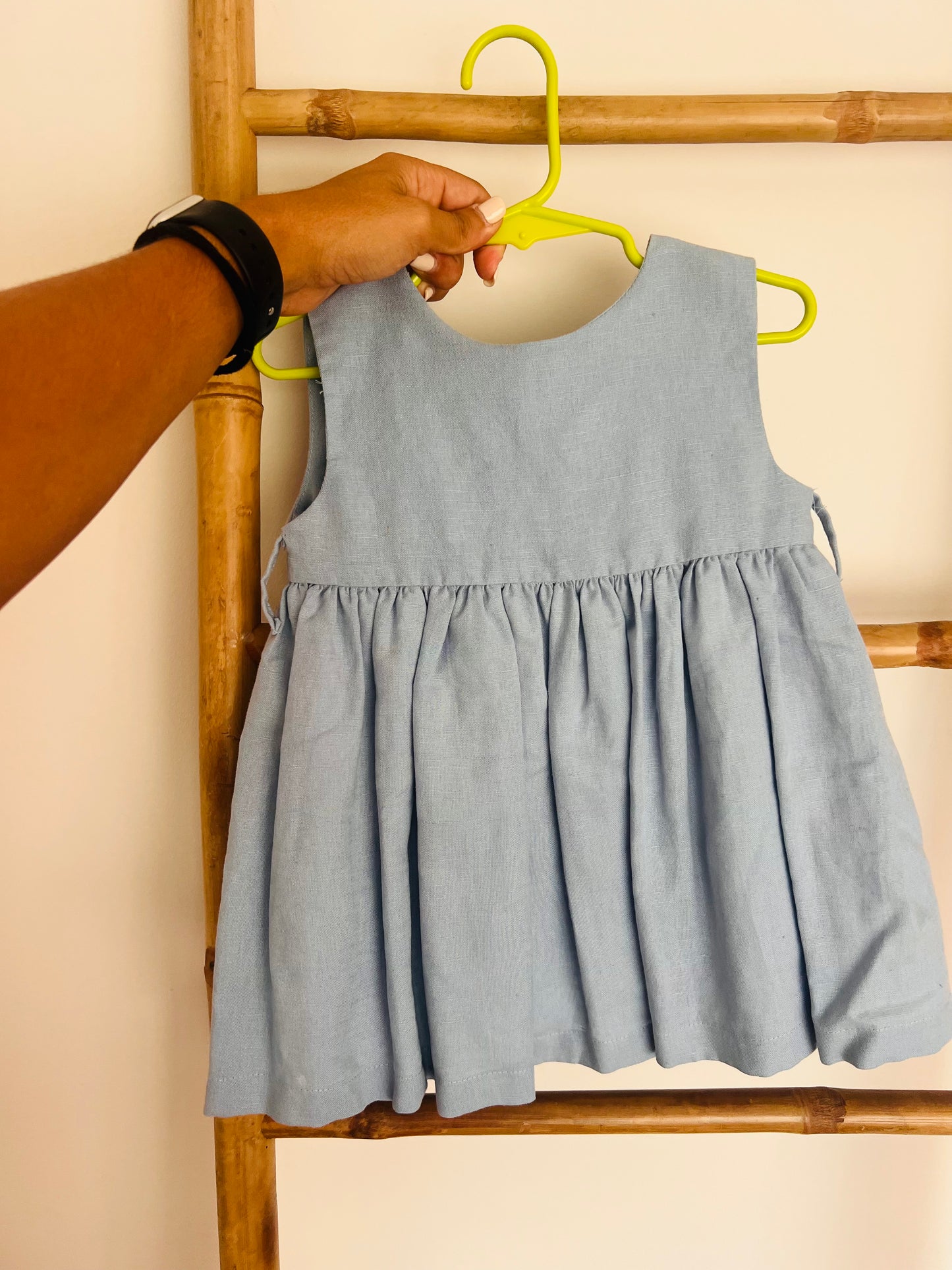 Vestido azul Azafata 18 meses