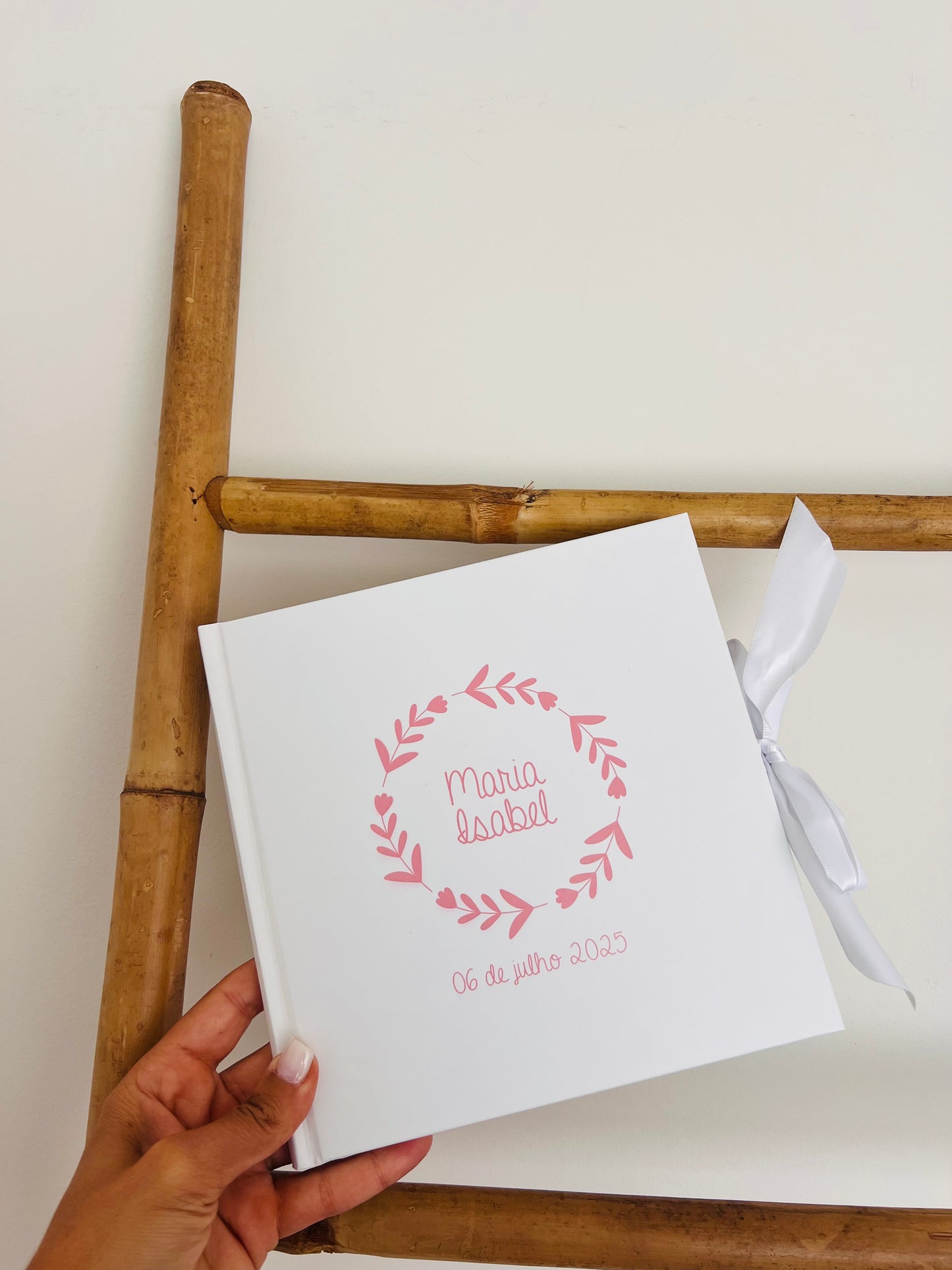 Guest Book with Ribbon