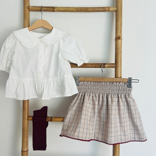 Saia tartan (apenas saia)