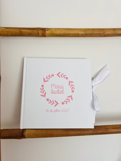 Guest Book with Ribbon