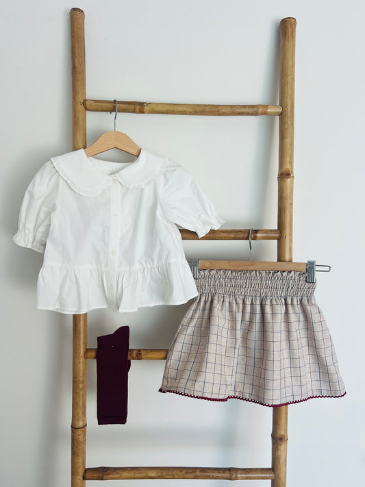 Saia tartan (apenas saia)