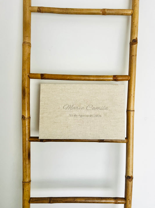 Caixa de batismo forrada