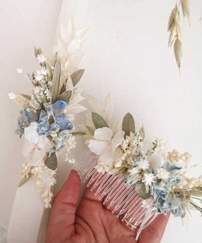 Conjunto de batismo com flores