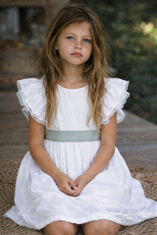 Vestido Clara con encaje