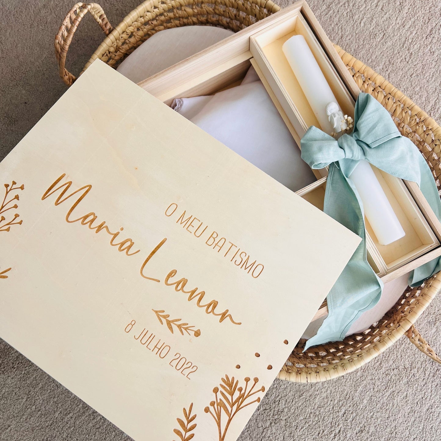 Large Personalized Baptism Box