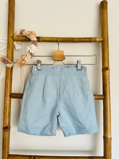 Boys' Simple Shorts - Baby Blue