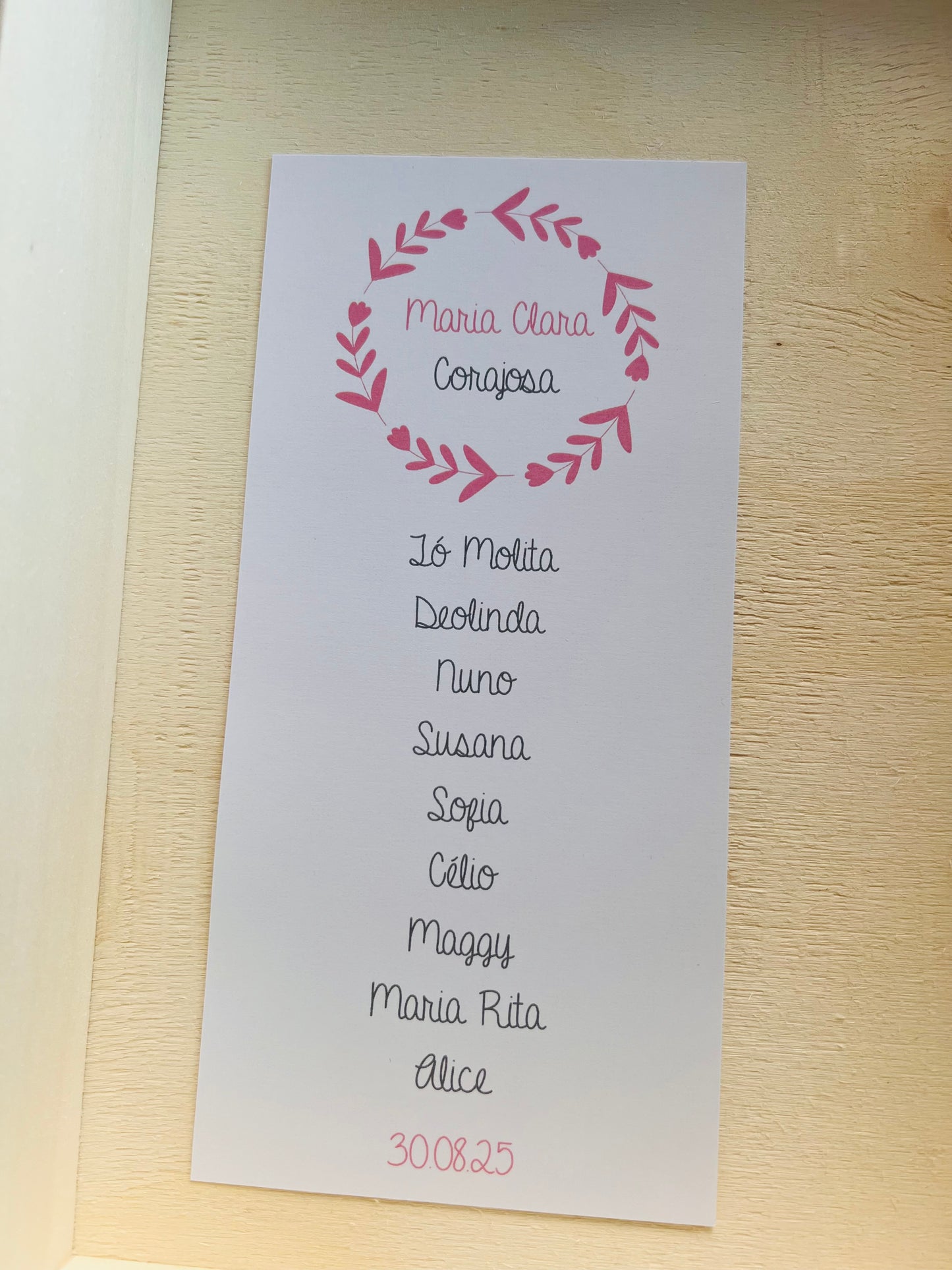 Distribuidores de Mesa cerimonia