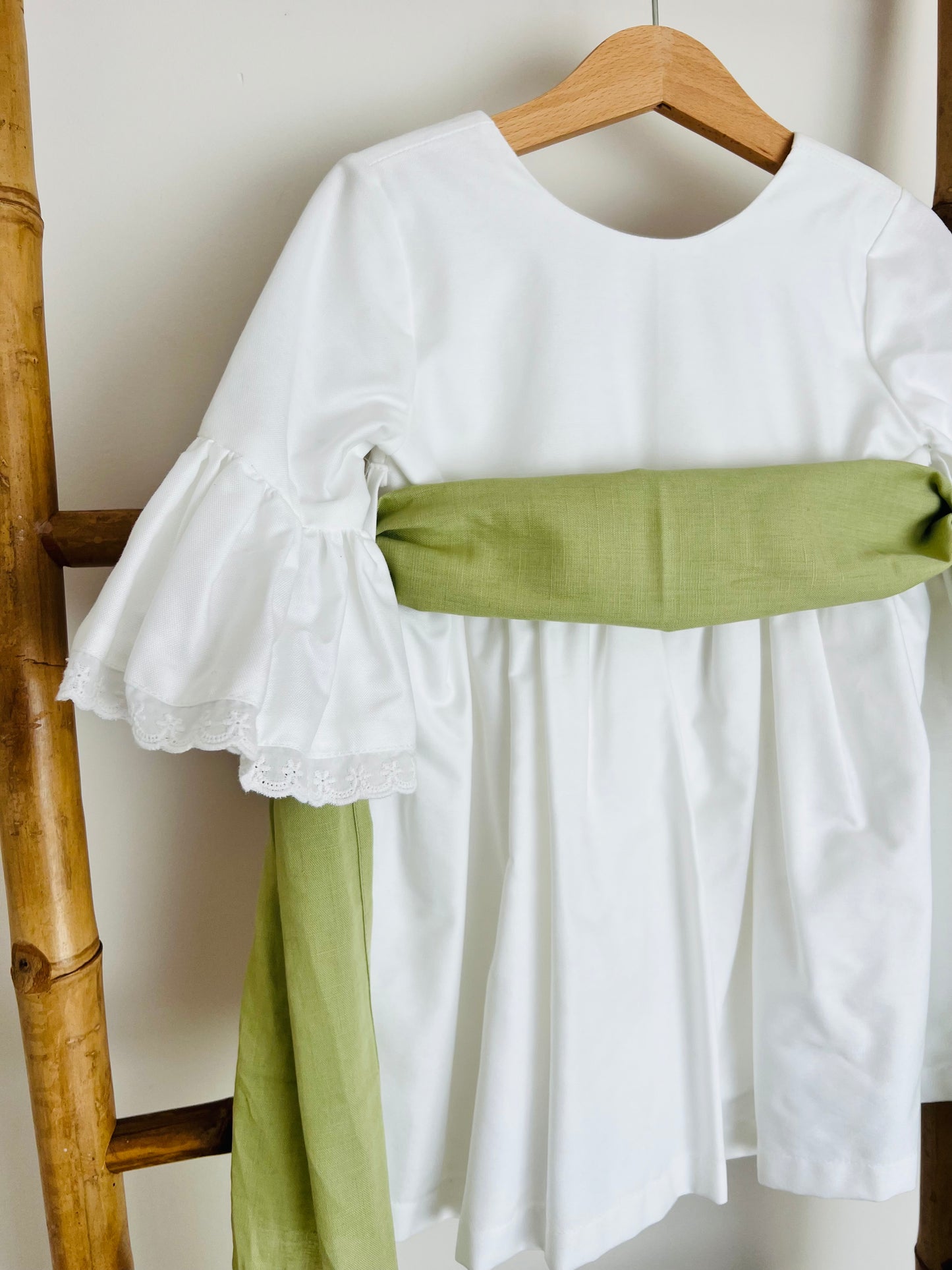 Adelina Dress with English Embroidery