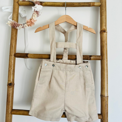 Beige Tyrolean shorts - Boy