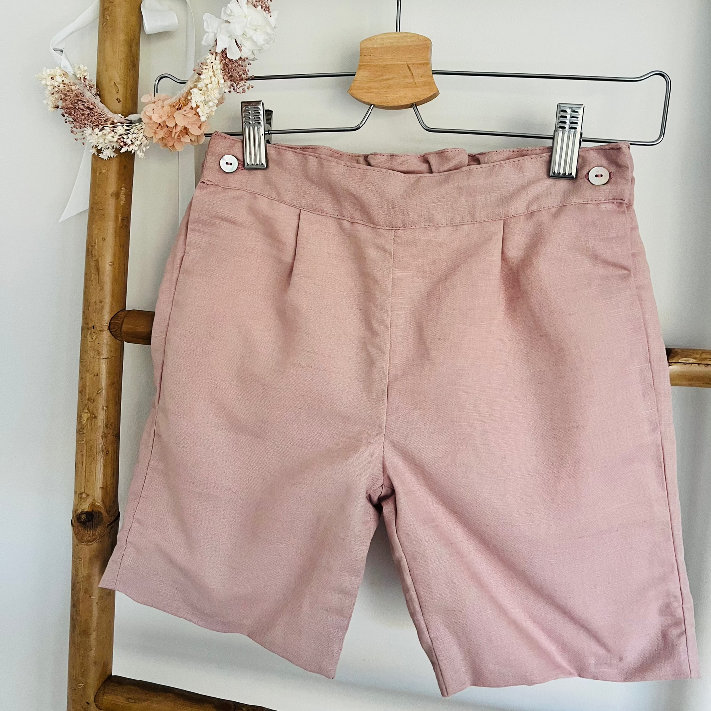 Boys' Simple Shorts - Old Pink