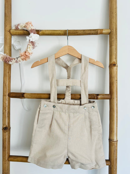 Beige Tyrolean shorts - Boy