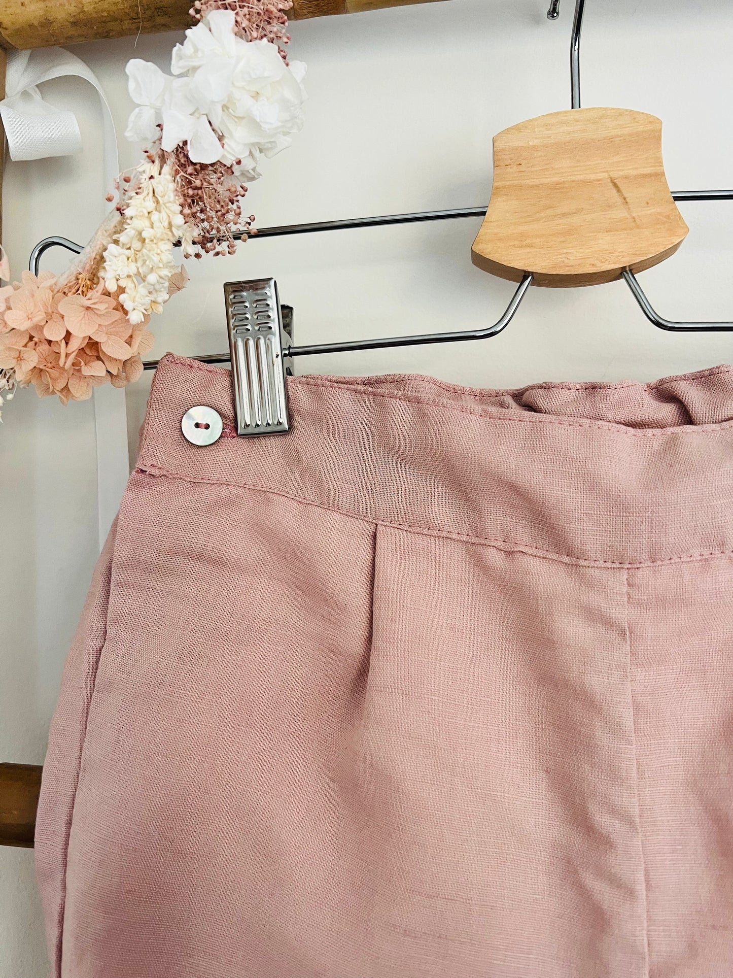 Boys' Simple Shorts - Old Pink