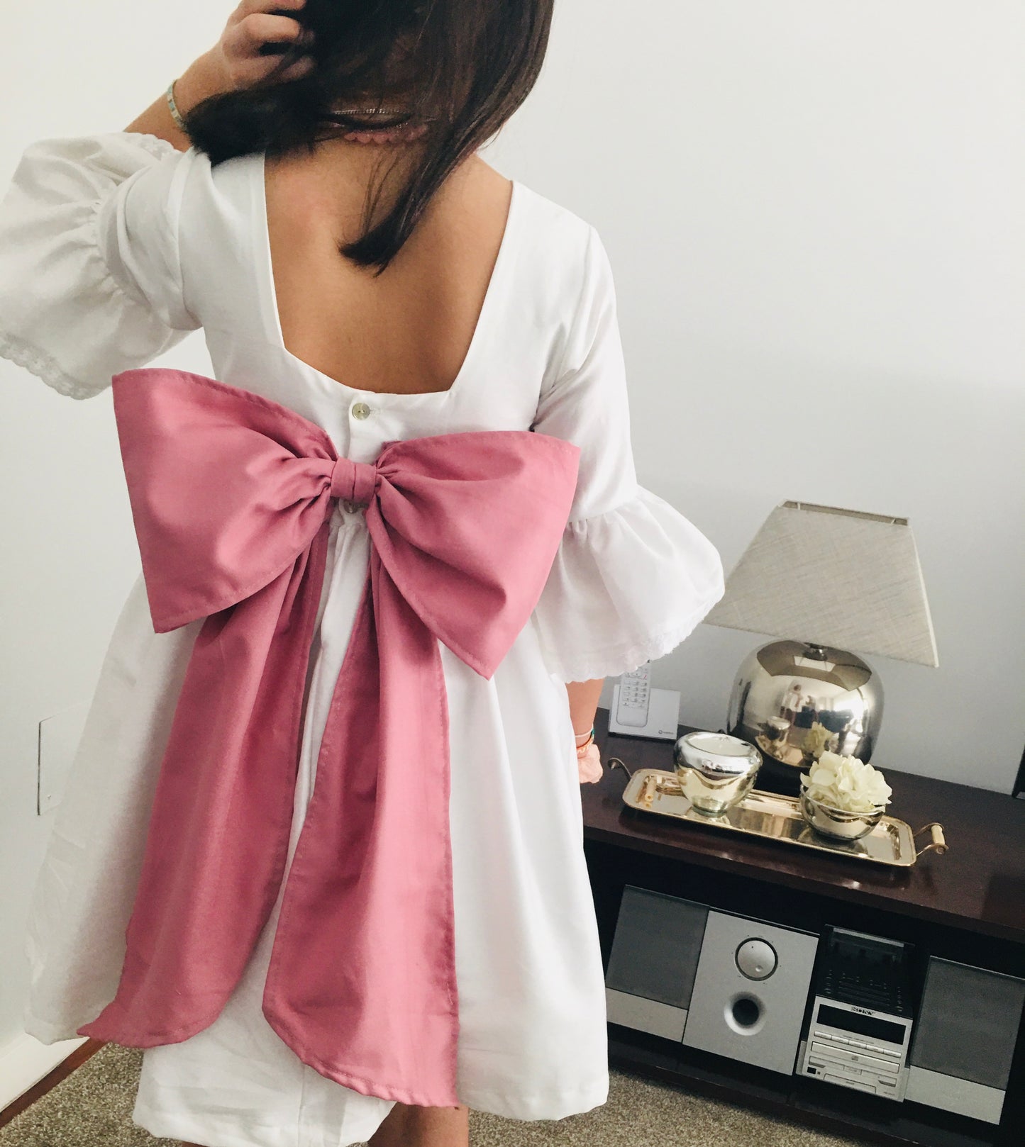 Adelina Dress with English Embroidery