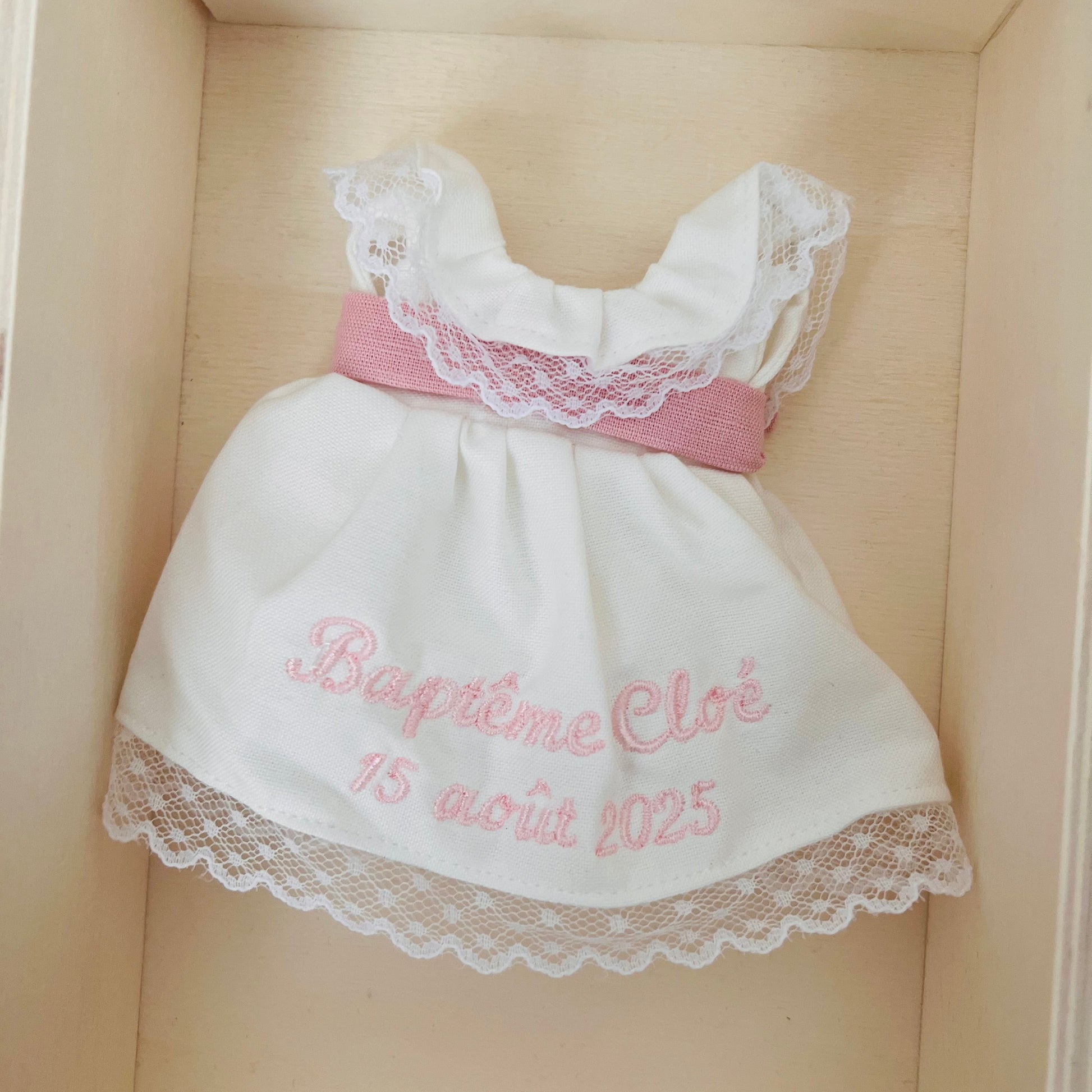 Lembrança vestido de cerimonia em miniatura2