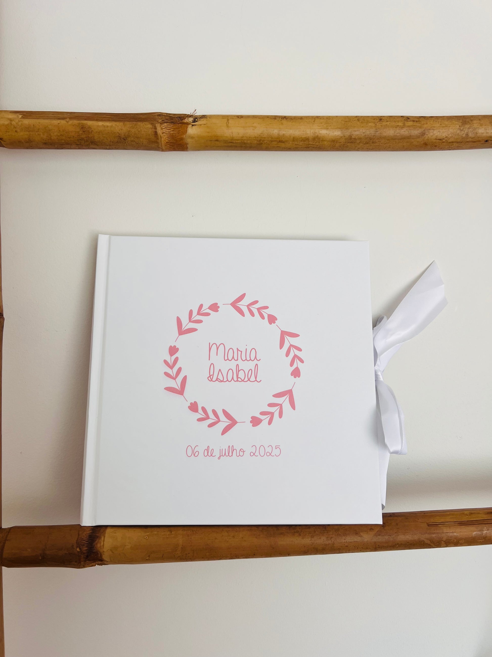 Livro de Honra com Laço cerimonia