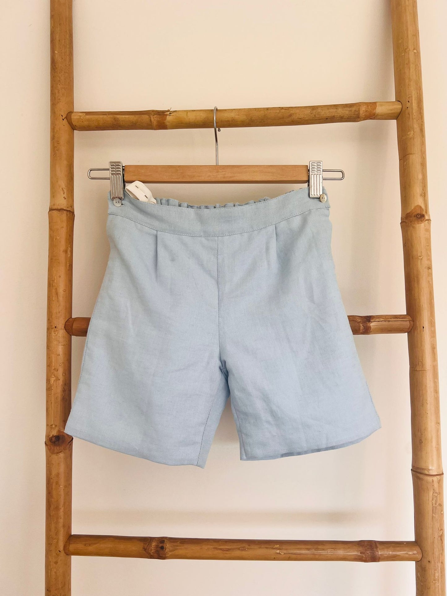 Calção Simples Azul Bebé