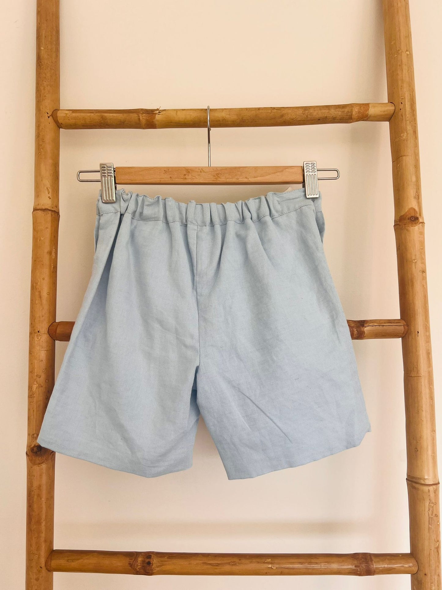 Calção Simples Azul Bebé