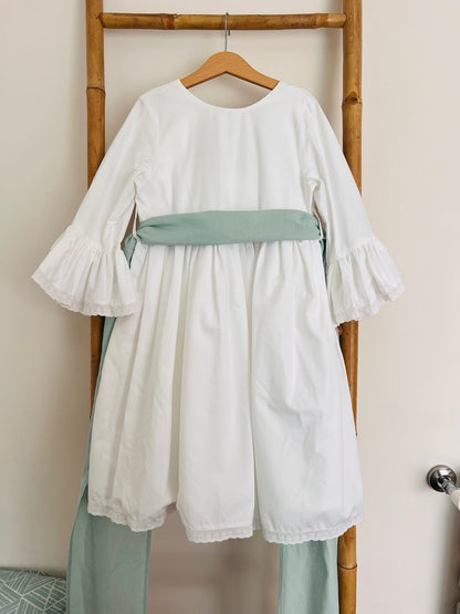 Vestido Adelina com Bordado Inglês