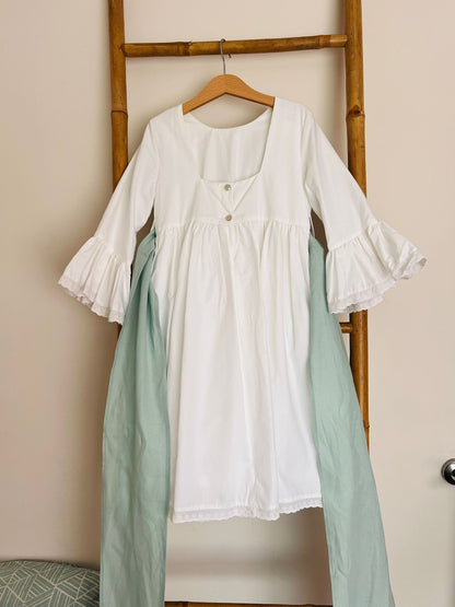 Vestido Adelina com Bordado Inglês