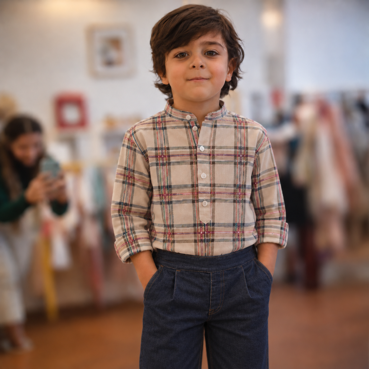 camisa de natal menino