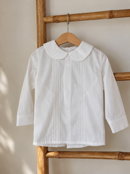 camisa infantil de menino de cerimonia