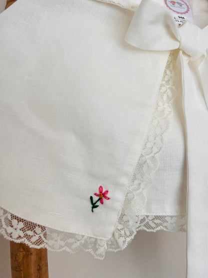 capa com bordado cerimonia menina 2