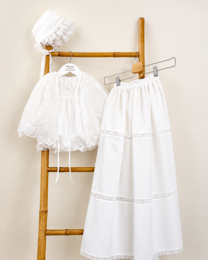 Conjunto mandrião e capa