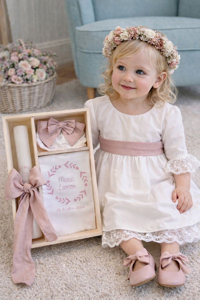 conjunto cerimonia bebe menina