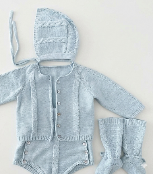 Conjunto completo primeira roupa bebe